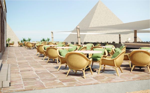 Ladurée opens Its Grandest Patisserie at the Great Pyramid of Giza