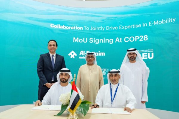 Al-Futtaim Automotive & UAE University Sign MoUOn COP28 Youth Day To Empower UAE Nationals On E-Mobility And Automotive Jobs Of The Future