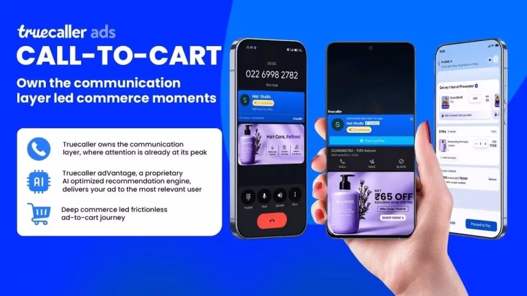 Truecaller Ads Launches 'Call-to-Cart', a New Commerce Surface Built on the Communication Layer